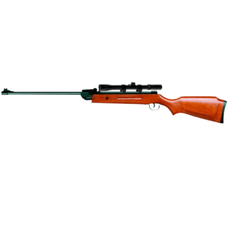 Rifle De aire B2-4 Comprimido Neumático Diabolo Camo 4x20 con mira