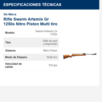 rifle-swarm-artemis-gr-1250s-nitro-piston-multi-tiro