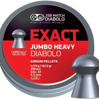diabolos jsb exact jumbo heavy 22 x 250 1813gr