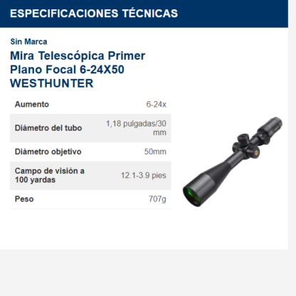 mira-telescópica-primer-plano-focal-6-24x50-westhunter