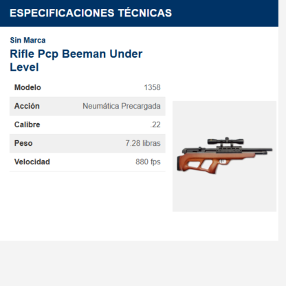 rifle-pcp-beeman-under-level