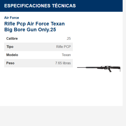 rifle-pcp-air-force-texan-big-bore-gun-only25