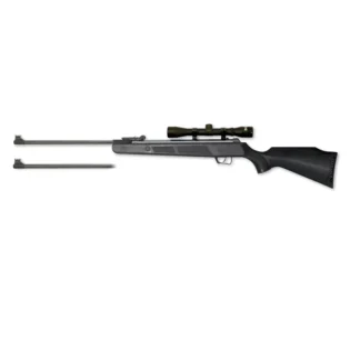 rifle aire beeman grizzly synthetic 2 in 1 dual caliber