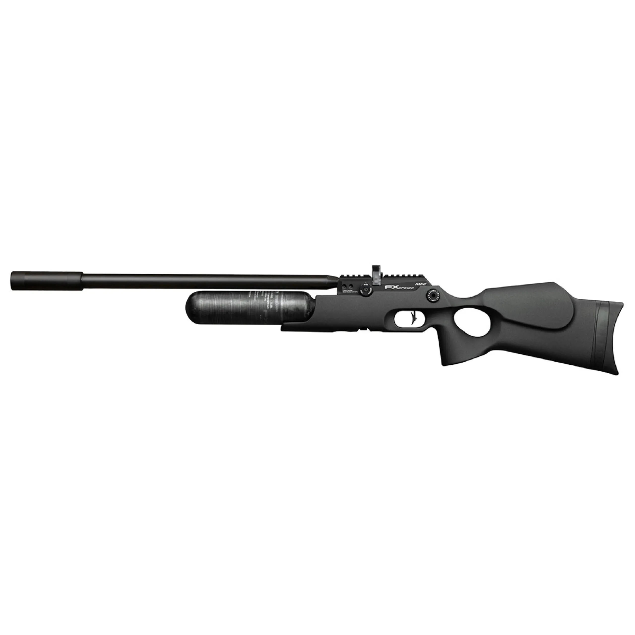 rifle pcp fx crown mkii 22 synthetic 500mm