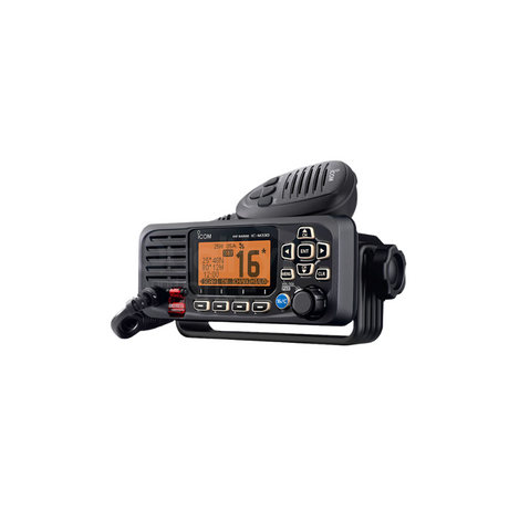Radio Movil Marino Icom Icm330 Vhf Negro