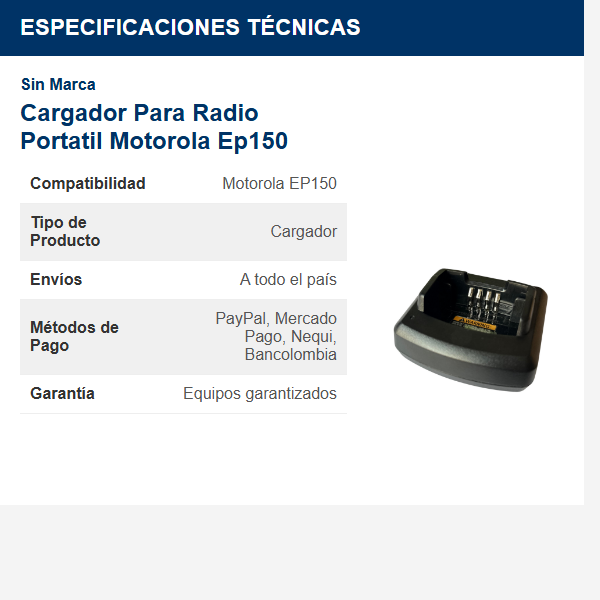 cargador-para-radio-portatil-motorola-ep150