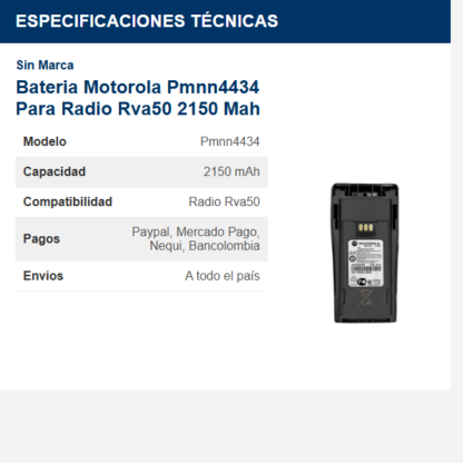 bateria-motorola-pmnn4434-para-radio-rva50-2150-mah