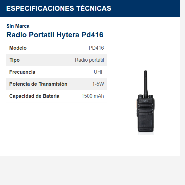 radio-portatil-hytera-pd416