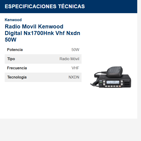 radio-movil-kenwood-digital-nx1700hnk-vhf-nxdn-50w