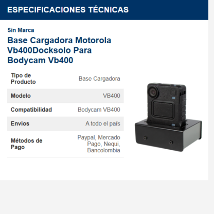 base-cargadora-motorola-vb400docksolo-para-bodycam-vb400