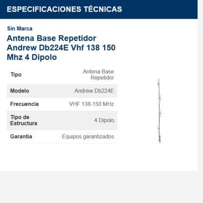 antena-base-repetidor-andrew-db224e-vhf-138-150-mhz-4-dipolo
