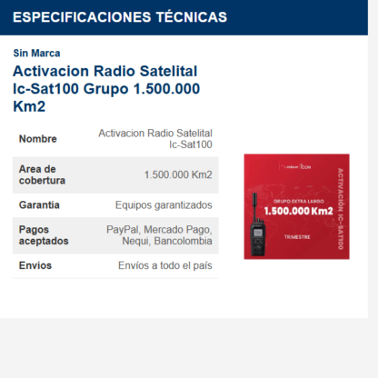 activacion-radio-satelital-ic-sat100-grupo-1500000-km2