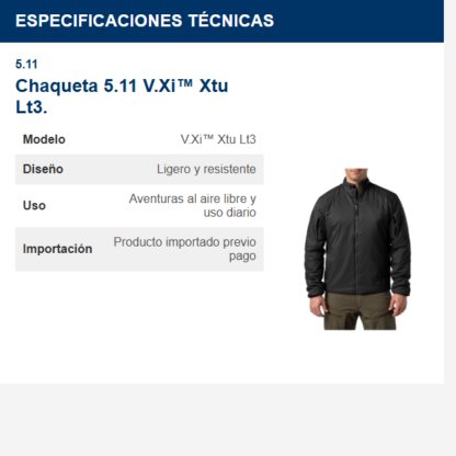 chaqueta-511-vxi-xtu-lt3