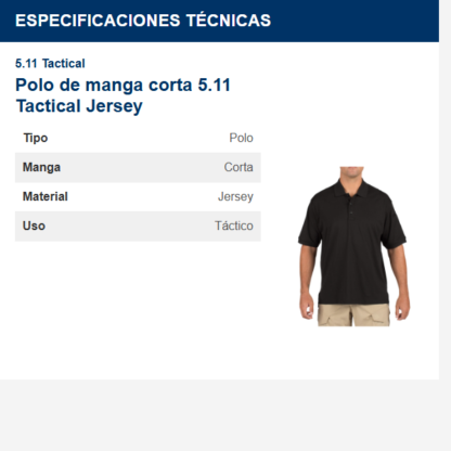 polo-de-manga-corta-511-tactical-jersey