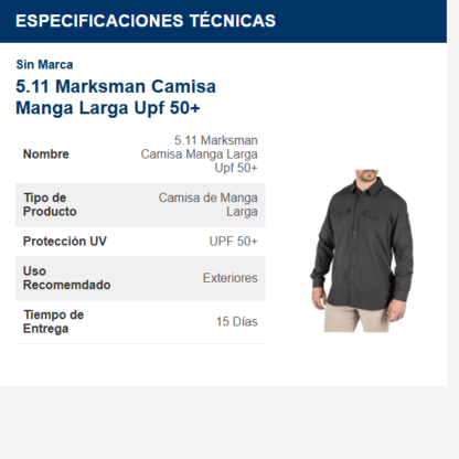 511-marksman-camisa-manga-larga-upf-50
