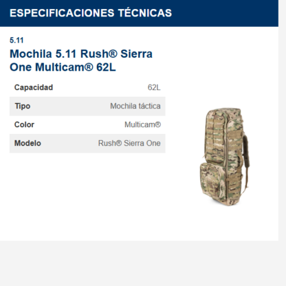 mochila-511-rush-sierra-one-multicam-62l