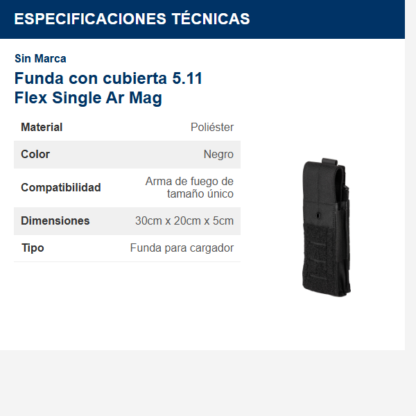 funda-con-cubierta-511-flex-single-ar-mag