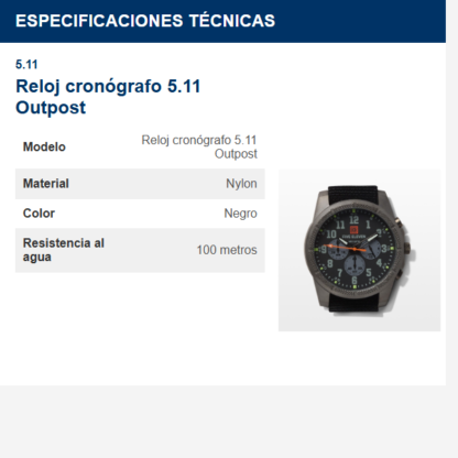 reloj-cronógrafo-511-outpost