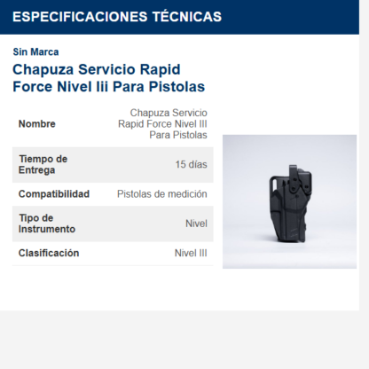 chapuza-----servicio-rapid-force-nivel-iii-para-pistolas