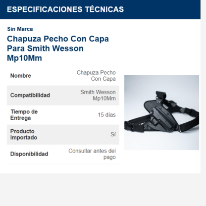 chapuza-----pecho-con-capa-para-smith-wesson-mp10mm