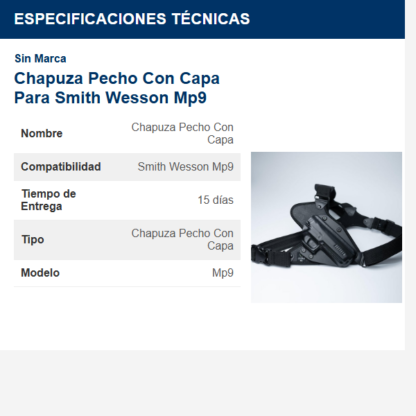 chapuza-----pecho-con-capa-para-smith-wesson-mp9