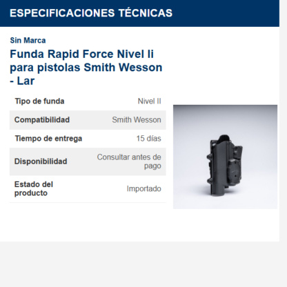 funda-rapid-force-nivel-ii-para-pistolas-smith-wesson---lar