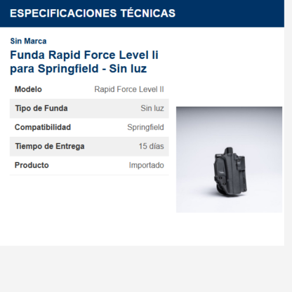 funda-rapid-force-level-ii-para-springfield---sin-luz