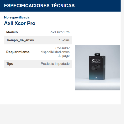 axil-xcor-pro