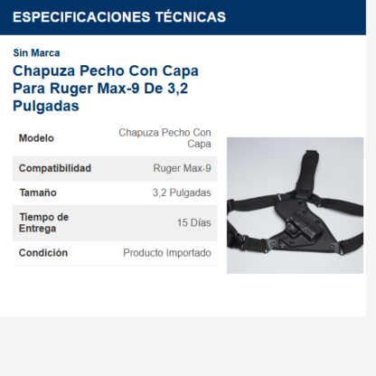 chapuza-----pecho-con-capa-para-ruger-max-9-de-32-pulgadas