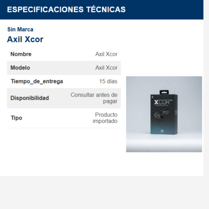 axil-xcor