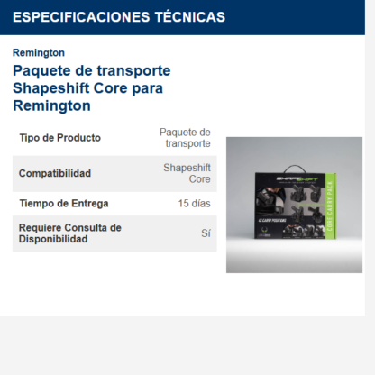 paquete-de-transporte-shapeshift-core-para-remington