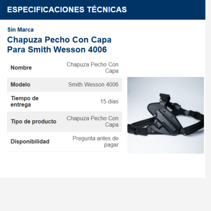 chapuza-----pecho-con-capa-para-smith-wesson-4006