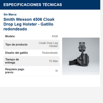 smith-wesson-4506-cloak-drop-leg-holster---gatillo-redondeado