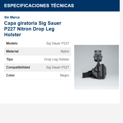 capa-giratoria-sig-sauer-p227-nitron-drop-leg-holster