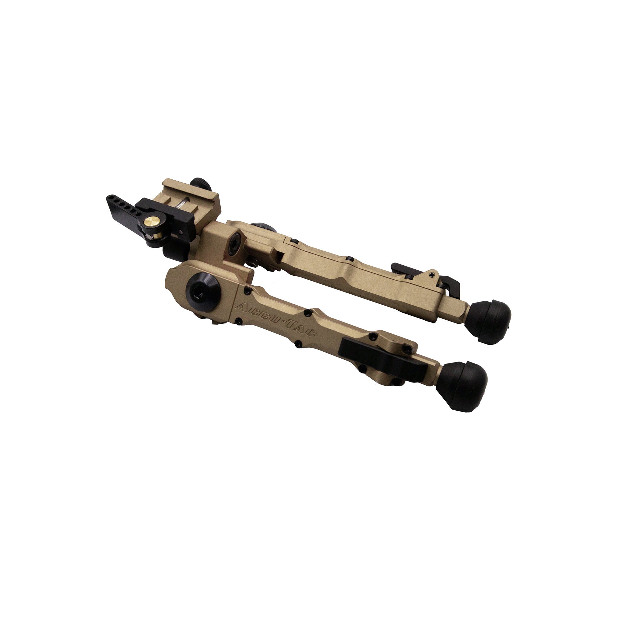 Rifle bípode plano de tierra oscura