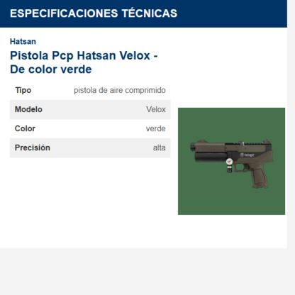 pistola-pcp-hatsan-velox---de-color-verde