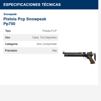 pistola-pcp-snowpeak-pp750