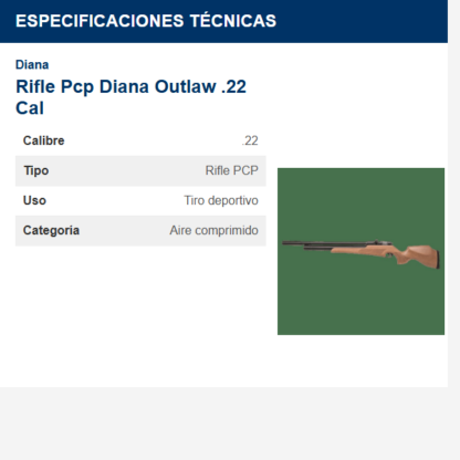 rifle-pcp-diana-outlaw-22-cal