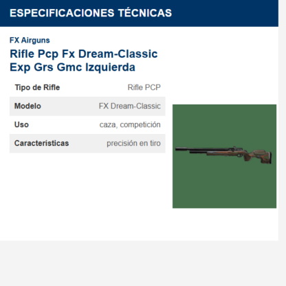 rifle-pcp-fx-dream-classic-exp-grs-gmc-izquierda