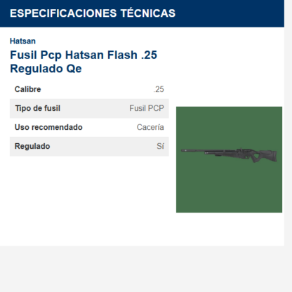 fusil-pcp-hatsan-flash-25-regulado-qe