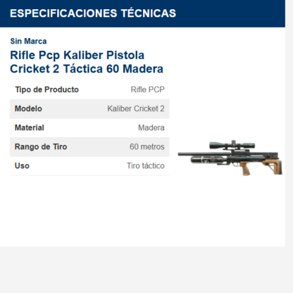 rifle-pcp-kaliber-pistola-cricket-2-táctica-60-madera
