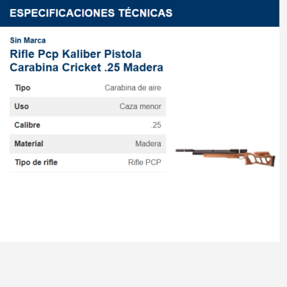 rifle-pcp-kaliber-pistola-carabina-cricket-25-madera