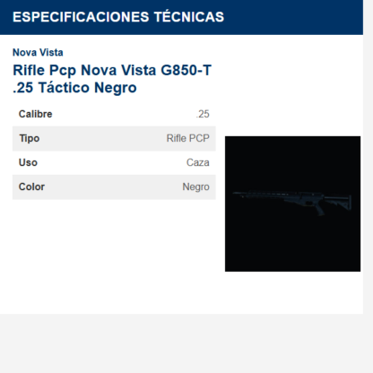 rifle-pcp-nova-vista-g850-t-25-táctico-negro