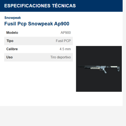 fusil-pcp-snowpeak-ap900