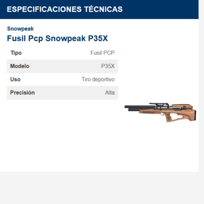 fusil-pcp-snowpeak-p35x