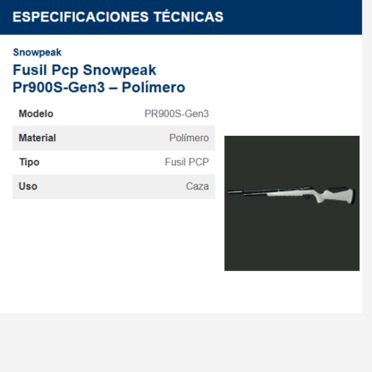 fusil-pcp-snowpeak-pr900s-gen3--polímero