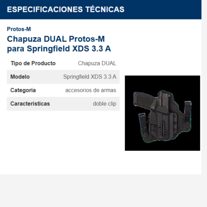 chapuza--dual-protos-m-para-springfield-xds-33-a