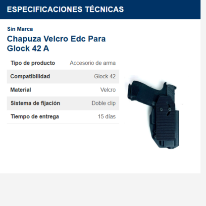 chapuza-----velcro-edc-para-glock-42-a