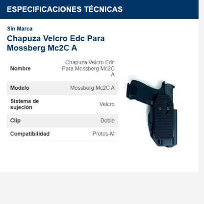 chapuza-----velcro-edc-para-mossberg-mc2c-a