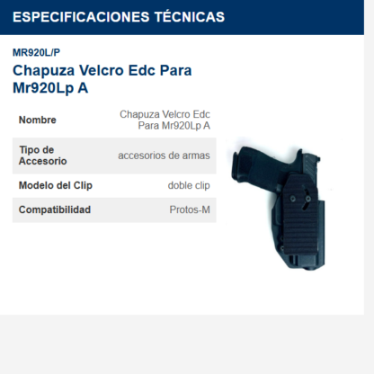 chapuza-----velcro-edc-para-mr920lp-a